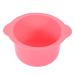 Baluue Silicone Wax Pot For Wax Warmer Replacement Wax Pot For Body Hair Remover Non-Stick Wax Melting Pot Wax Bowl Pink