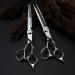 Hair Cutting Scissors 6.5 Inch Professional Japan 440c Steel Scissor Silver Hair Scissors Haircut Thinning Barber Cutting Shears Hairdressing Scissors Set - Buy Online on GoSupps.com