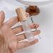 Large Capacity Frosted Glass Spray Bottle - Refillable Travel Perfume & Makeup Container (Brown) | Portable Essential - Buy Online on GoSupps.com