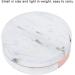 Portable Contact Lens Container with Mirror - Travel-Friendly Soaking Case & Eye Care Kit in Pink | Marble Design - Buy Online on GoSupps.com