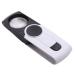 Handheld Magnifying Glass with Light Portable Expansion Mirror Children's Old Reading HD 10 Times Magnifying Glass Made in China