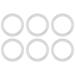 20 Soft Silicone O-Rings for Babies | Pacifier Clips & Bite Relief Holder | Transparent Baby Accessories - Buy Online on GoSupps.com