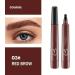 Generic 2024 Upgrade Magic Eyebrow Pencil 3D Waterproof Microblading Eyebrow Pencil Contouring Pen 4 Tipped Precise Brow Pen Magic Eyebrow Pencil (Red Brow) - Buy Online on GoSupps.com