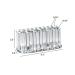 Miaowater Clear Acrylic Makeup Organizer 26 Spaces (2 Pack) Perfect for Eyeliner, Lip Liner, and More - Buy Online on GoSupps.com