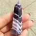 Natural Crystal 3pc Natural Fantasy Amethyst Crystal Wands Crystal Obelisk Polished Points 6 Faceted Full of Texture