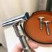 Heavy Duty Adjustable Double Edge Safety Razor Set | Long Handle + 10 Blades Brush & Pouch | Perfect Wet Shaving Gift for Men - Buy Online on GoSupps.com
