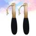 2 Pieces Wooden Foot File - Professional Pedicure & Foot Care Tool for Men & Women - Remove Hard Skin for Soft Smooth Feet - Buy Online on GoSupps.com