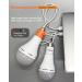FLYHOOM Rechargeable Emergency Light Bulb with Remote - Portable LED Camping Light Bulb for Camping, Hiking, Car - 5 Modes, 280LM, 6-18h Battery Life - White & Yellow Light, 2 Pack - Buy Online on GoSupps.com