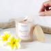 Soy Wax Candle - Hibiscus Plumeria Scented | 10 oz Frosted Glass | Made in Hawaii | Aromatherapy with Hawaiian Salt & Essential Oils - Buy Online on GoSupps.com