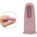 Baby Toothbrush Silicone Infant Toddler Finger Toothbrush Tongue Cleaner for 0-36 Month Baby Pink - Buy Online on GoSupps.com