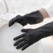 SEPTAM Cleaning Gloves Household Gloves Black Washing Waterproof Plastic Rubber Household Cleaning Anti-slip Durable Kitchen Dishwashing - Buy Online on GoSupps.com