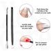 Cuticle Trimmer with Cuticle Pusher Cuticle Remover Cutter Nipper Scissor and Triangle Cuticle Nail Pusher Peeler Scraper Durable Dead Skin Clipper Manicure Pedicure Tools - Buy Online on GoSupps.com