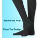 Buy Medical Compression Pantyhose 20-30mmHg for Men & Women - Varicose Veins Swelling Relief | Opaque Closed Toe Stockings - 4X-Large Size - Buy Online on GoSupps.com