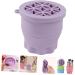 Angoily Folding Makeup Brush Cleaning Cup Make up Brush Cleaner Makeup Brush Cleaning Mat Silicone Makeup Brush Holder Makeup Brush Cleaning Pad Scrubber Silica Gel Scrub Cup Sponge Purple - Buy Online on GoSupps.com
