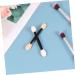 WOONEKY 24pcs Eyeliner Sponge Brush Smudge Eye Brush Dual Ended Eyeshadow Brush 7cm Black - Buy Online on GoSupps.com