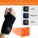Buy Adjustable USB Heated Wrist Brace Wrap - 3 Heat Levels for Pain Relief | International Shipping - Buy Online on GoSupps.com