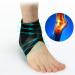 Generic Restore Plantar Fasciitis Foot Wraps | Ankle Support Bandage for Comfort | Flexible Blue Wraps (1 Pair Size S) - Buy Online on GoSupps.com