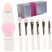Balacoo 4 Sets Mini Makeup Brush Set Foundation Eyeshadow Blush & Sponges Perfect for Travel | Premium Artificial Fiber Makeup Brushes - Buy Online on GoSupps.com