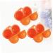 UKCOCO 3pcs Refrigerator Containers Refrigerator Egg Holder Outdoor Egg Container Egg Box Egg Tray Portable Random Color 11.5X7X7cm - Buy Online on GoSupps.com