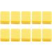 TSBB 10pcs Double Sided Mini Nail File Blocks - Colorful Yellow Nail Polishing & Sanding Buffer for Perfect Nails - Buy Online on GoSupps.com