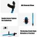 1/2Pcs Adjustable Forearm Elbow Underarm Crutches Walking/Stick Lightweight Folding Sticks Aluminum Walking Support Cane for Adult/Kid 2pack - Buy Online on GoSupps.com