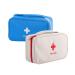 Xingsui 2 partial first aid set waterproof first aid box portable empty first aid case ideal for family camping and outdoor (blue gray)