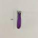 UNbit Nail Clipper Travel Purple Nail Scissors for Nails Professional Cuticle Clipper Carbon Steel Fingernail Gift - Buy Online on GoSupps.com