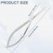 Cuticle Scissors Curved Nail Scissors Professional Cuticle Remover Fine Trimming Nails Eyelashes Eyebrows and Hard Skin - Buy Online on GoSupps.com