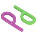 Silicone P Shape Teething Stick 2-Pack - Sensory Chewing Toy for Babies - Bright Color Soft Toy for Home and Travel (Type B) - Buy Online on GoSupps.com