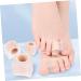 Healeved 2 Pairs Toe Splitter & Bunion Protector Sleeves for Men - Toe Separator Foot Care Tools - Reusable Toe Spacers - 2.7x2.2cm - Buy Online on GoSupps.com