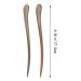Lurrose 2pcs Vintage Sandalwood Hair Chopsticks Hairpins - Elegant Hair Decor for Women & Girls - International Shipping Available - Buy Online on GoSupps.com
