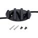 Nylon Kayak Zig Zag Cleats (Black  Pack of 2) - Buy Online on GoSupps.com