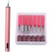 FRCOLOR Sanding Bands for Nail Drill Sanding Rings Grits Electric File Nail Sanders Grinding Head Polisher Professional Sanding Bands Nail Manicure Sanding Bands Light Sheet Pen Style 16.2 1.6cm Rosy Golden - Buy Online on GoSupps.com