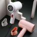 Hair Dryer Powerful Lady Hair Dryer Lightweight Professional Ion Hair Dryer Anti-Frizz Compact and Quick-Drying White - Buy Online on GoSupps.com