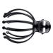 Goohochy 1PC Head Scalp Brush Manual Scalp Massage devices Head Scratcher Scalp Scratcher Octopus Manual Back Massage Sewers Handheld Hair Grave Plastic 18x14.5cm Black