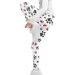 Youngerbaby High Waist Kids Leggings | Butt Lifting Workout Capris for Teens | Black Paws Print | Size 12-13 Years - Buy Online on GoSupps.com
