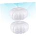 COHEALI 1 Set 2pcs Halloween Foam Decorations Mini Accessories Fake Foam Pumpkins Halloween Props Smooth Ball Halloween Artificial Pumpkin Kids Decor White Assorted Blank Child White 20X20X10CM - Buy Online on GoSupps.com