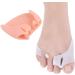 Toe Finger Straightener & Bunion Cushions 2 Pairs of Hammer Separators & Pads for Pain Relief | International Shipping Available - Buy Online on GoSupps.com