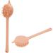 Verdant Touch Manual Massager - Double-Sided Silicone Meridian Pat Massager for Fitness - Khaki | International Shipping - Buy Online on GoSupps.com