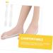 Big Toe Separator Set - 8 Pcs Gel Spacers for Bunion Correction and Hallux Valgus - Transparent and Reusable - Nursing Cover Included - Buy Online on GoSupps.com