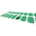 Semi Cured Gel Nail Strips 31 PCS Gel Nail Polish Stickers Wraps Adhesive Gel Nail Stickers with Nail File Stick and Sealing Strip(L) - Buy Online on GoSupps.com