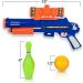 ArtCreativity Bowling Pin Blaster Shooting Game for Kids - Toy Gun, Ping Pong Balls & Bowling Pins - Fun Party Activity for Boys & Girls - Buy Online on GoSupps.com