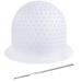 NATUCE Silicone Highlight Cap No Drilling Required Highlight Cap with Needle Highlight Cap for Coloring Highlighting Hair