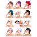 OROPY Emmet Mulberry Silk Night Sleep Cap - 19 Momme Soft Hair Bonnet for Women - Adjustable Elastic Ribbon - Black - Buy Online on GoSupps.com