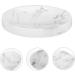Ciieeo 2 Pcs Marble Soap Dish Sink Soap Holder Countertop Soap Dish Bath Soap Keeper Bathroom Soap Dish Bath Accessories Sponges Dish White Marbling Travel Storage Rack Resin - Buy Online on GoSupps.com