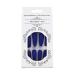 Brishow Coffin Artificial Nails - Long Ballerina Acrylic Press-On Nails (Blue) - 24 Pieces for Women & Girls - Shop Internationally! - Buy Online on GoSupps.com