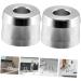 Healeeved 2-Piece Shaver Holder - Stylish Desktop Razor Rack & Shaving Brush Organizer - Buy Online on GoSupps.com