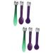 6pi ces Cuill res De Massage Pour Contour Yeux Set De Spatules Pour Application De Soins Cosm tiques Pour Et La Circulation Cutan e