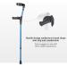 Forearm Crutches Adjustable Elbow Crutches Adults Lightweight Mobility Aid Ergonomic Cuff Crutches for Adults - Buy Online on GoSupps.com