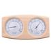 20-120 Celsius sauna thermometer hygrometer made of wood high-quality sauna climatic knife measuring station room thermometer hydrometer moisture for sauna room